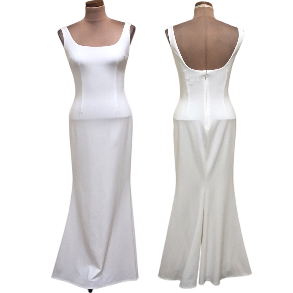 Katie May Lucy Maxi Dress Size 4 White